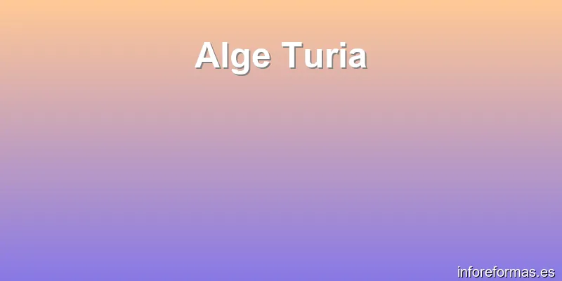 Alge Turia