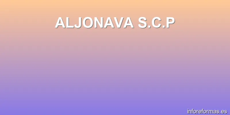 ALJONAVA S.C.P