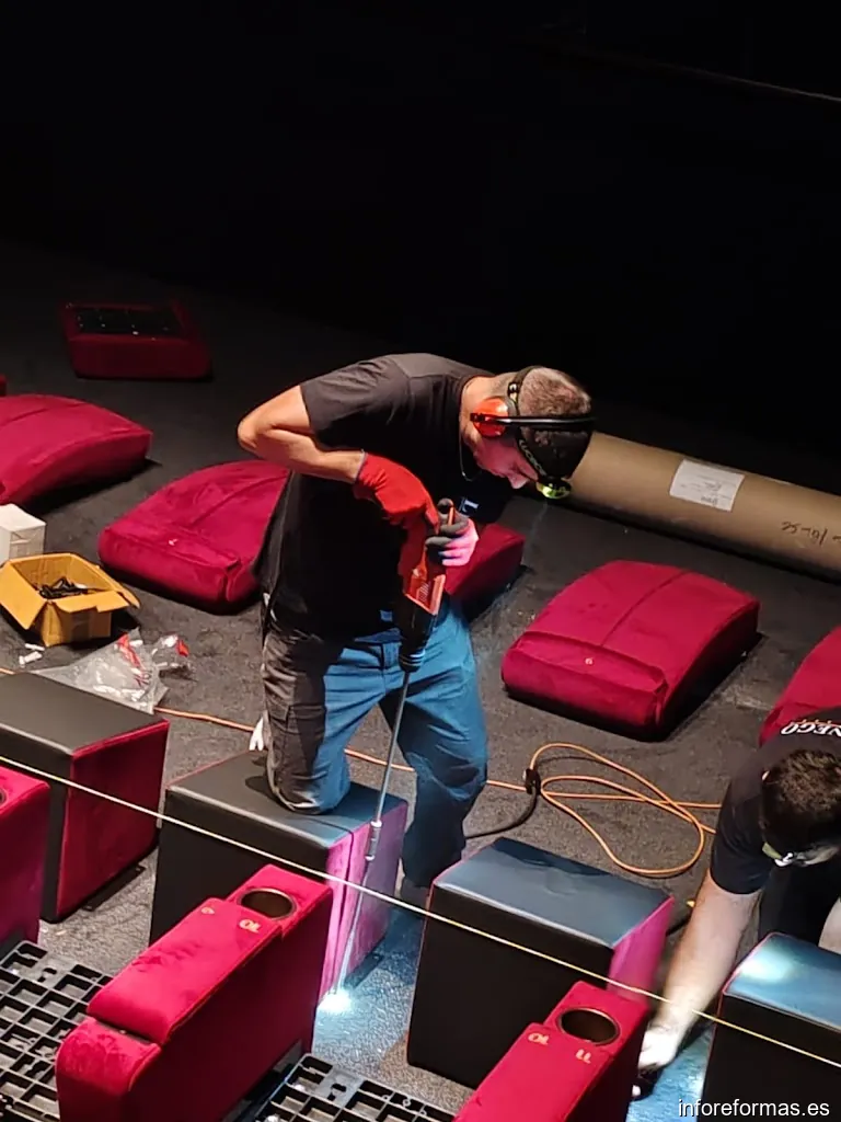 Profesionales en obra