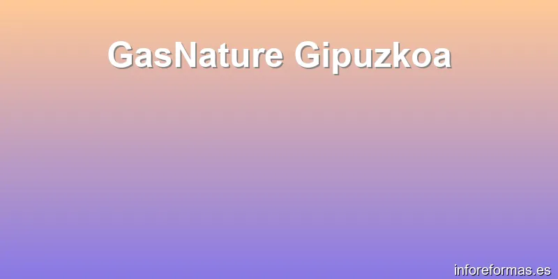 GasNature Gipuzkoa