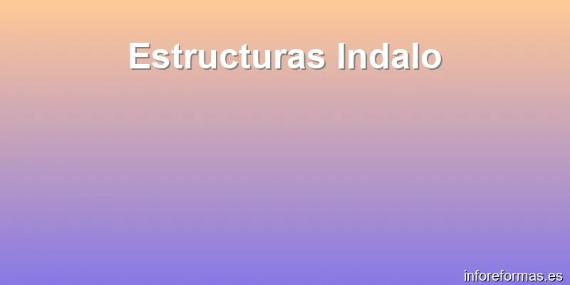 Estructuras Indalo