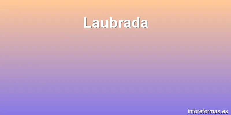 Laubrada