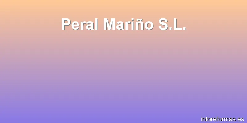 Peral Mariño S.L.