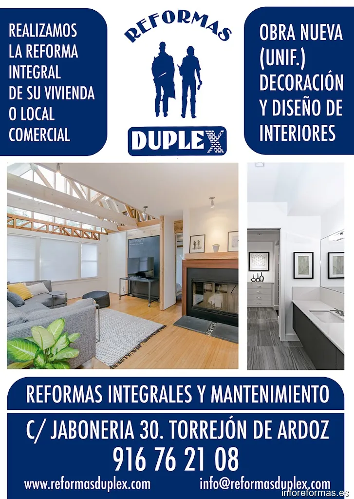 Reformas Dúplex Interiorismo