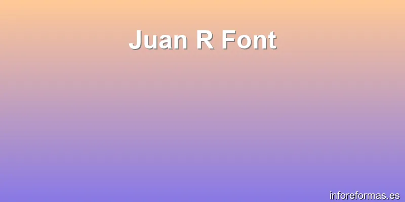 Juan R Font