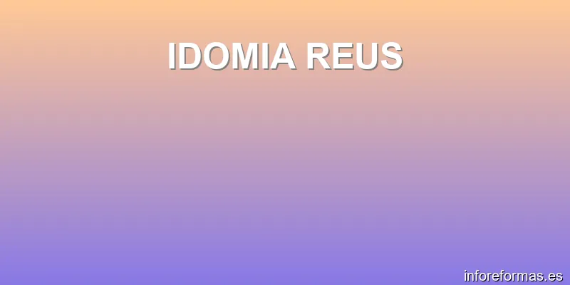 IDOMIA REUS