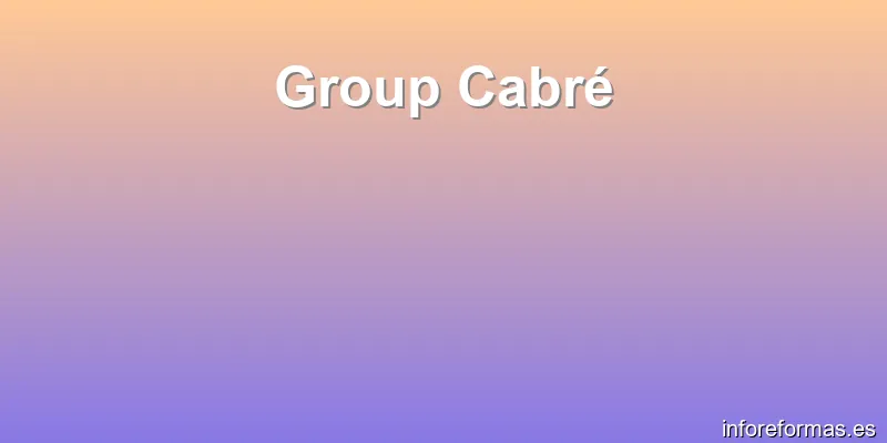 Group Cabré