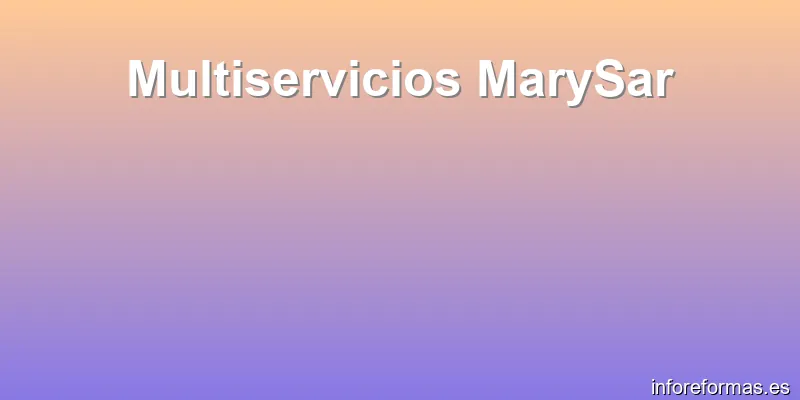 Multiservicios MarySar
