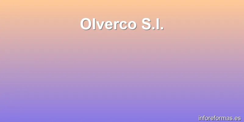 Olverco S.l.