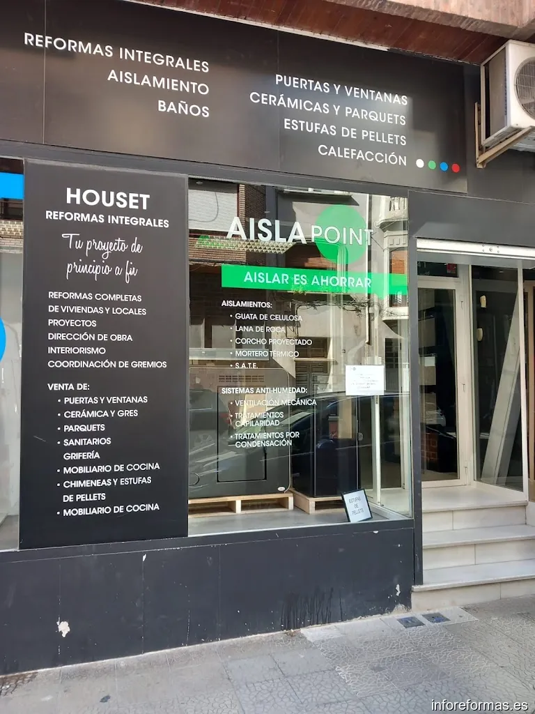 GRUPO POINT - AISLA POINT - DUCHA POINT duchapoint - aislapoint- pelletpoint- aislamiento, cambio bañera