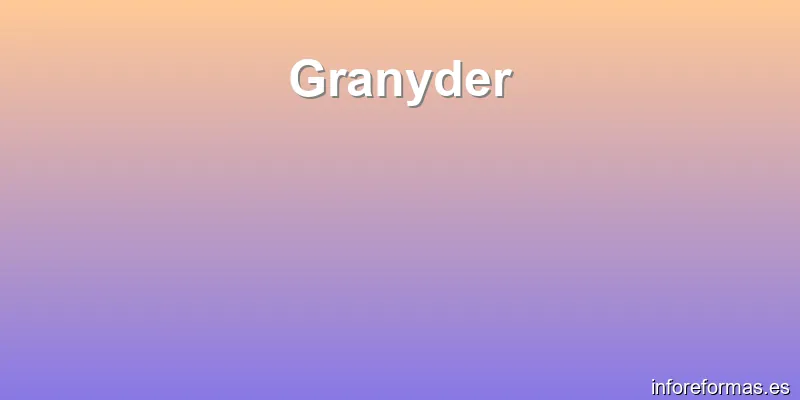 Granyder