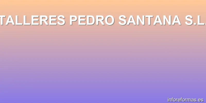 TALLERES PEDRO SANTANA S.L.