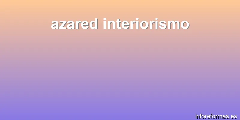 azared interiorismo