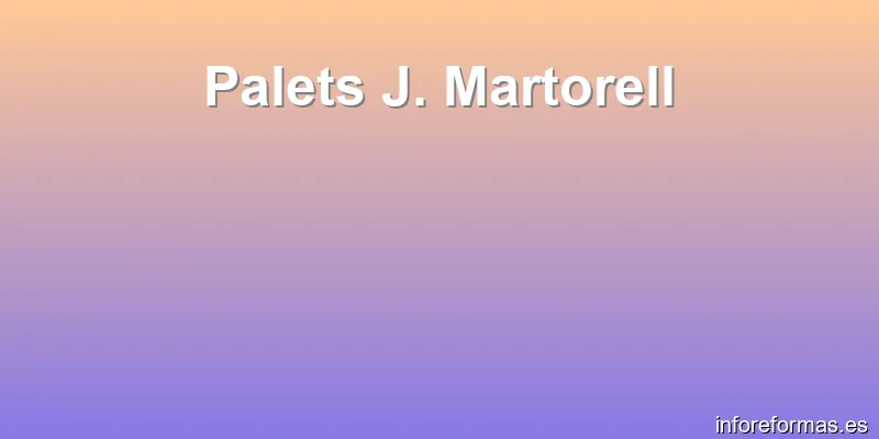 Palets J. Martorell