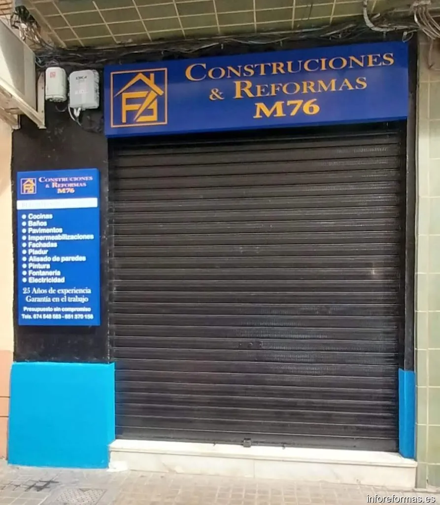 Construcciones y reformas M76