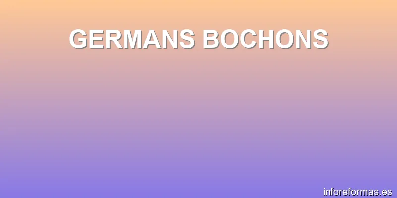 GERMANS BOCHONS