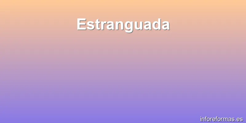 Estranguada