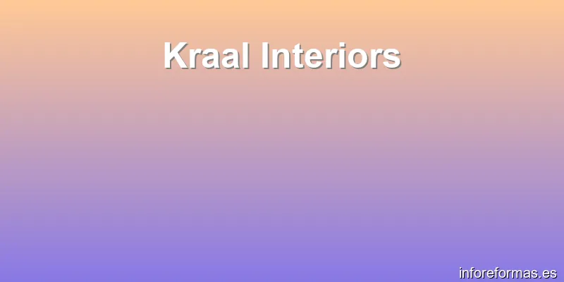 Kraal Interiors
