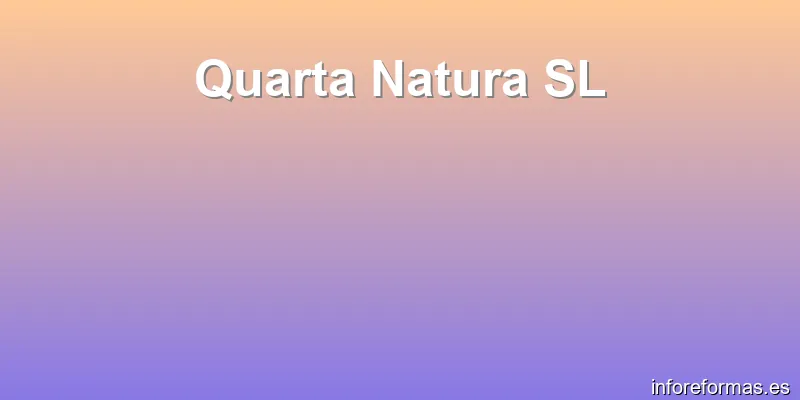 Quarta Natura SL