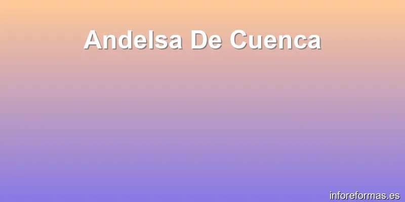 Andelsa De Cuenca