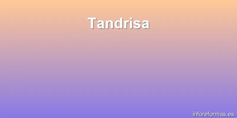 Tandrisa