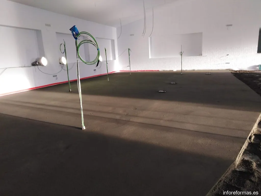 Bombeos de mortero semiseco y autonivelante