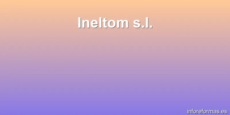 Ineltom s.l.