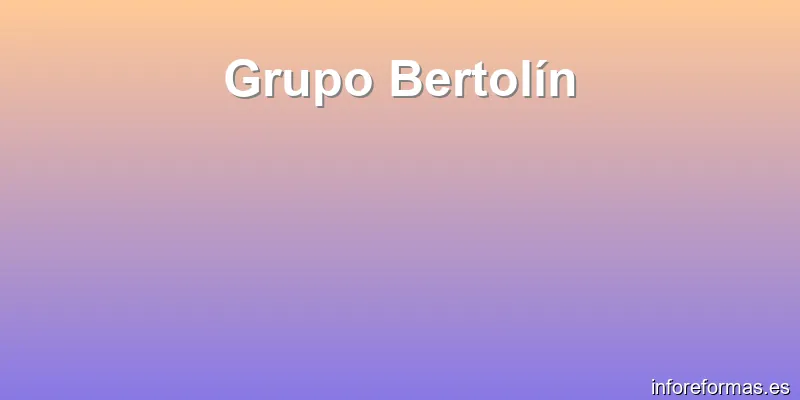 Grupo Bertolín