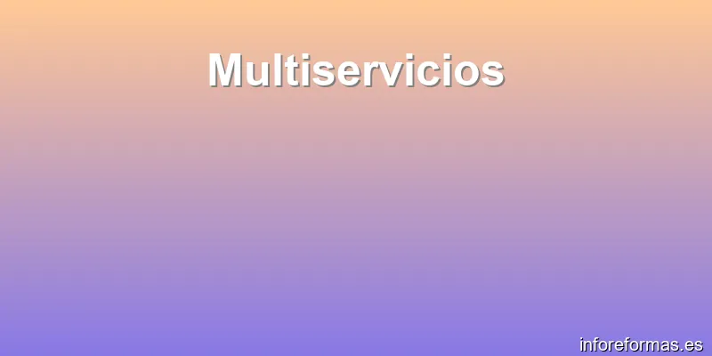 Multiservicios