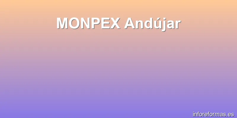 MONPEX Andújar