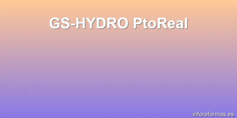 GS-HYDRO PtoReal